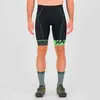 Image de Karpos - Verve Short - Cuissard vélo homme Black / Green Fluo - S