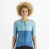 Image de Sportful - Pro Jersey - Maillot vélo femme Berry Blue / Juniper Blue - S