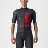 Image de Castelli - 13 Screen - Maillot vélo homme Bleu Foncé / Rouge - S