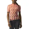 Image de Maillot Castelli Pendio manches courtes Blush Gris foncé Blanc Femme, Taille L