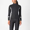 Image de Castelli - Dinamica 2 Jacket - Veste vélo femme Light Black / White Reflex - S