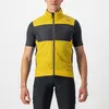 Image de Castelli - Unlimited Puffy Vest - Gilet vélo homme Goldenrod / Dark Gray - XL