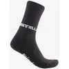 Image de Castelli - Quindici Soft Merino Sock - Chaussettes vélo femme Black - L / XL