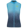 Image de Karpos - Verve EVO Sleeveless - Maillot vélo femme Blue Atoll / Sky Captain - S
