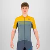 Image de Karpos - Green Fire Jersey - Maillot vélo homme North Atlantic / Lemon Curry / Dar - L