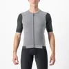 Image de Castelli - Premio Black Jersey - Maillot vélo homme Silver Gray / Sedona Sage - XXL