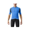 Image de Maillot Castelli Superleggera 3 à Manches Courtes Bleu Noir, Taille XXL