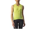 Image de Maillot Castelli Anima 4 sans manches Lime Brillant Vert Absinthe Femme, Taille S