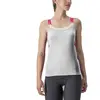 Image de Top Castelli Bavette Ivoire Rouge Persian Femme, Taille L