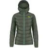 Image de Karpos - Focobon - Doudoune femme Thyme / Black Sand - S