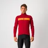 Image de Castelli - Raddoppia 3 Jacket - Veste vélo homme Red / Silver Reflex - M
