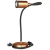 Image de Creative Cables Lampe De Table Articulée Table Flex Gu1d0 Avec Mini Spot Led Et Prise Anglais