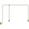 Image de Creative Cables Lampe D´extérieur F-snake Eiva Ip65 à 2 Lumières Avec Rosace One Size