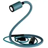 Image de Creative Cables Lampe Articulée De Bureau Gu1d-one Couleur Pastel Sans Socle Avec Mini Spot Led Et Prise Bipolaire One Size