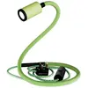 Image de Creative Cables Lampe Articulée De Bureau Gu1d-one Couleur Pastel Sans Socle Avec Mini Spot Led Et Prise Anglais