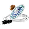 Image de Creative Cables Lampe Portable à écran Plat Mini Snake Eiva Ellepì Maioliche Avec Bulb One Size
