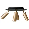 Image de Creative Cables Lampe 4 Ampoules Avec Culot E14 Et Abat-jour Rond Rose-one Xxl One Size