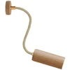 Image de Creative Cables Lampe Fermaluce Flex 30 Avec Rosace Mini En Bois Et Spot Avec Abat-jour Tub-e14-avec Bulb One Size
