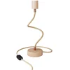 Image de Creative Cables Lampe De Table Articulée En Bois Avec Lumière Diffuse-bois Flexible De Table Avec Prise Anglais One Size