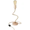 Image de Creative Cables Lampe De Table Articulée En Bois Avec Lumière Diffuse-table Flexible En Bois Avec Prise-avec Bulb Anglais One Size