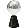 Image de Creative Cables Lampe Portable Rechargeable Cabless01 Avec Ampoule Globe Demi-sphère Argent One Size
