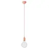 Image de Creative Cables Suspension Colorée Avec Câble Textile Avec Bulb Silicone