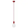 Image de Creative Cables Suspension Colorée Avec Câble Textile Avec Bulb Silicone
