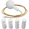Image de Creative Cables Lampe Serpent Portable Avec Support En Métal Et Prise Avec Bulb One Size