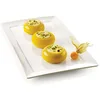 Image de silikomart | Moule en silicone pour MINI DOT Monoportions, antiadhésif, 6 Monoportions, Lot de 1 Moule à gâteau, Design 3D, Ø 70 h 30 mm, Volume 540 ml, Made in Italy, Gris Clair en occasion ou reconditionné