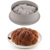 Image de MOULE WOOLY D.19 H.7.2 CM - - Beige - Silicone