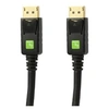 Image de TECHly - Câble d'écran/audio - DisplayPort (M) pour DisplayPort (M) - DisplayPort 1.3 - 50 cm - moulé, support 4K - noir