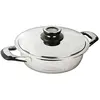 Image de - Sauteuse 3L Inox 18/10 - Diamètre 24cm - Tous feux - Thermomètre intégré