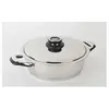 Image de - Sauteuse cuisson basse température 28 cm 5,5 L + couvercle Ecovitam Inox 18/10