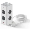 Image de EW3864 Bloc de Prises 8 Prises et USB-A/USB-C 2m Blanc