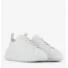Image de Armani Exchange Basktets femme en cuir blanc 41