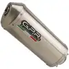 Image de Silencieux GPR H.178.SAT Acier Inoxydable Brossé - Echappement moto GPR