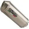 Image de Silencieux GPR K.164.SAT Acier Inoxydable Brossé - Echappement moto GPR