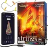 Image de Twinkly Strings USB-C Candle 200 LED, Guirlande LED en Forme de Bougie, Fil Lumineux LED Multicolore RGB, Lumières Saint-Valentin, Compatible avec Alexa, Google Home, USB C, Fil Vert, 12m en occasion ou reconditionné