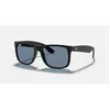 Image de Ray-Ban - Justin - Lunettes de soleil T55 - Rubber Black - Dark Blue Polarized