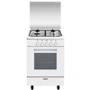 Image de Cuisinière gaz 60l 4 feux blanc ga551gwh
