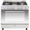 Image de GE960CVIX2 - Cuisinière - pose libre - largeur : 90 cm - profondeur : 60 cm - hauteur : 91 cm - avec système auto-nettoyant - classe A - inox