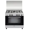 Image de GA960MIX2 - Cuisinière - pose libre - largeur : 90 cm - profondeur : 60 cm - hauteur : 88.5 cm - classe A - inox