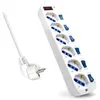 Image de Multiprise 6 Prises avec Interrupteur EW3932-5M 3500W Blanc
