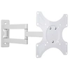 Image de TECHly - Support - pour écran plat - blanc - Taille d'écran : 19"-37" - montable sur mur