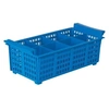 Image de Panier de Lavage pour couverts 430 x 205 x 14mm Bleu