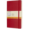 Image de Moleskine - Carnet de Notes Classique Papier à Rayures - Journal Couverture Souple et Fermeture par Elastique - Couleur Rouge Écarlat - Taille Grand Format 13 x 21 cm - 240 Pages en occasion ou reconditionné
