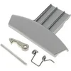 Image de Poignee de hublot grise pour Lave-linge Ariston