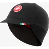 Image de Castelli - Difesa Thermal Cap - Casquette vélo Black Red - Taille unique
