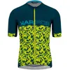 Image de Karpos - Jump Jersey - Maillot VTT homme Reflecting Pond / Yellow Fluo / Enamel - L