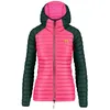 Image de Karpos - Alagna Down Jacket - Doudoune femme Fandango Pink / Jungle Green - S